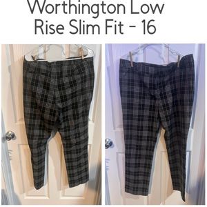 4 pairs casual pants